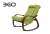 Массажное кресло-качалка для отдыха EGO Relax EG2005 Микрофибра Оливковый
