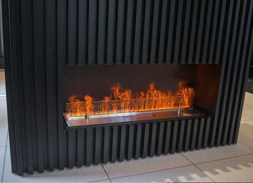 Электроочаг Schönes Feuer 3D FireLine 800 со стальной крышкой в Архангельске