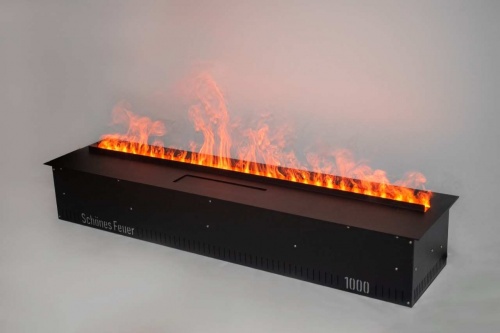 Электроочаг Schönes Feuer 3D FireLine 1000 Pro со стальной крышкой в Архангельске